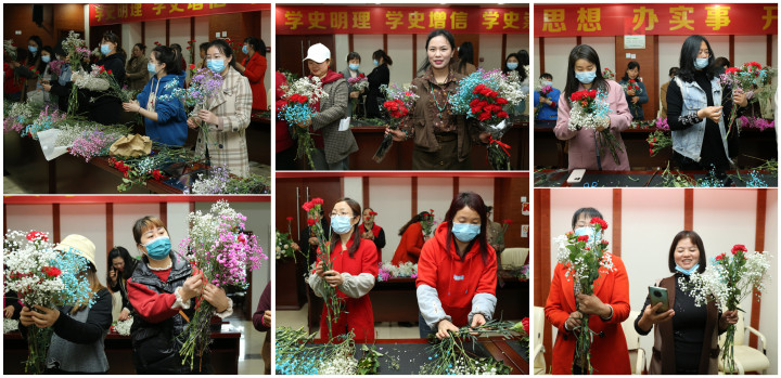 【中心動態(tài)】情暖三月，花漾岷江